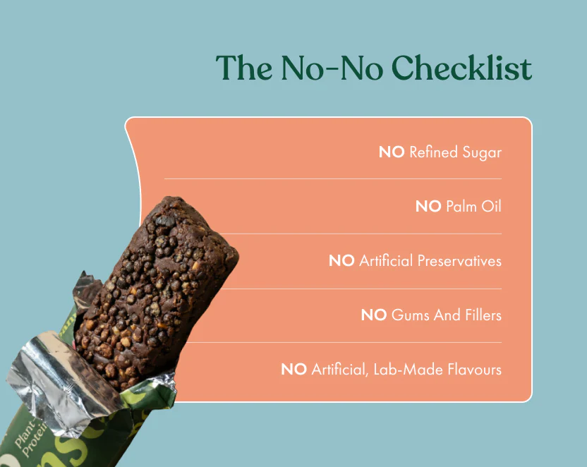 No-Nonsense Protein Bar - Choco Peanut | Pack of 6 | 270g - Image 5