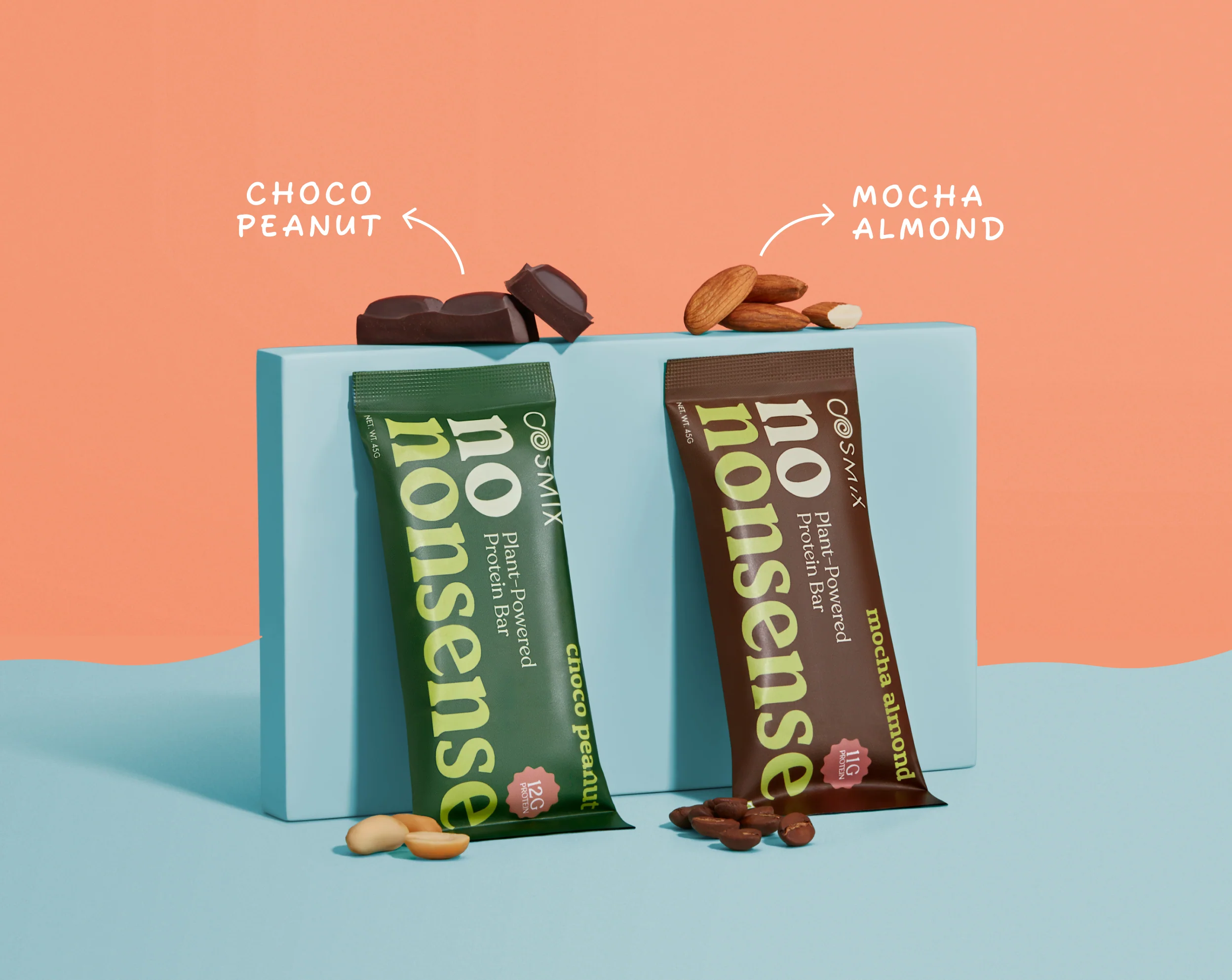 No-Nonsense Protein Bar - Choco Peanut | Pack of 6 | 270g - Image 6