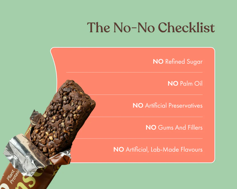 No-Nonsense Protein Bar - Mocha Almond | Pack of 6 | 270g - Image 5