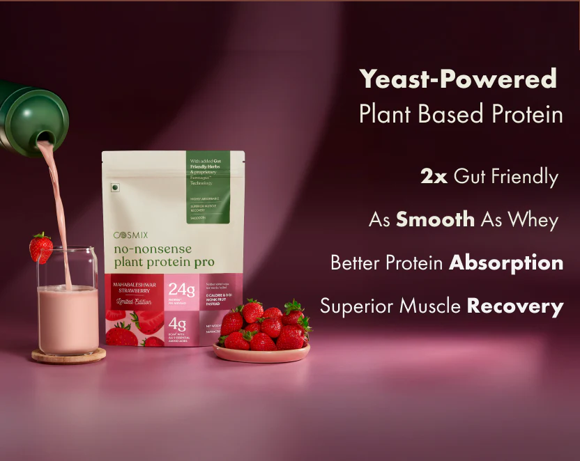No-Nonsense Plant Protein - Mahabaleshwar Strawberry Pro - Image 3