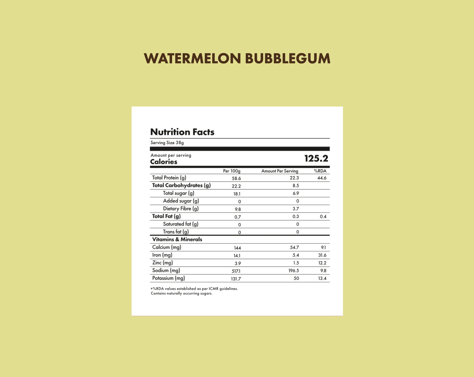 No-Nonsense Plant Protein - Watermelon Bubblegum - Image 4