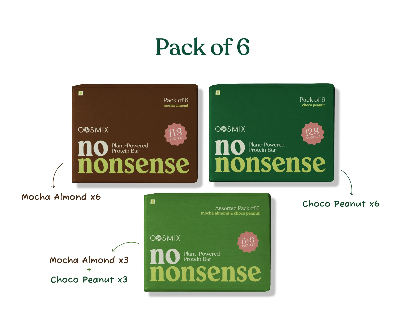 No-Nonsense Plant Bar - Assorted Pack of 6 - Image 9